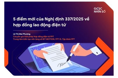5 điểm mới của Nghị định 337/2025 về hợp đồng lao động điện tử